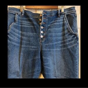 American Eagle button fly Mom jeans